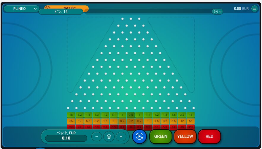 plinkoゲームステップ4